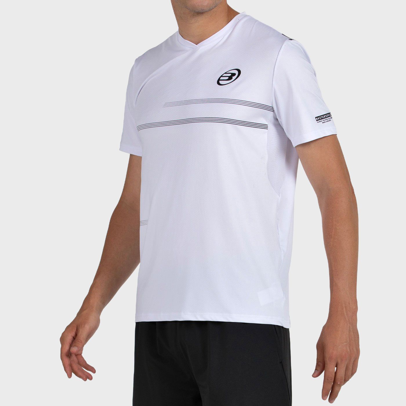 T-SHIRT BLANC BULLPADEL MONTUNO