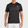CAMISETA BULLPADEL MONTUNO NEGRO