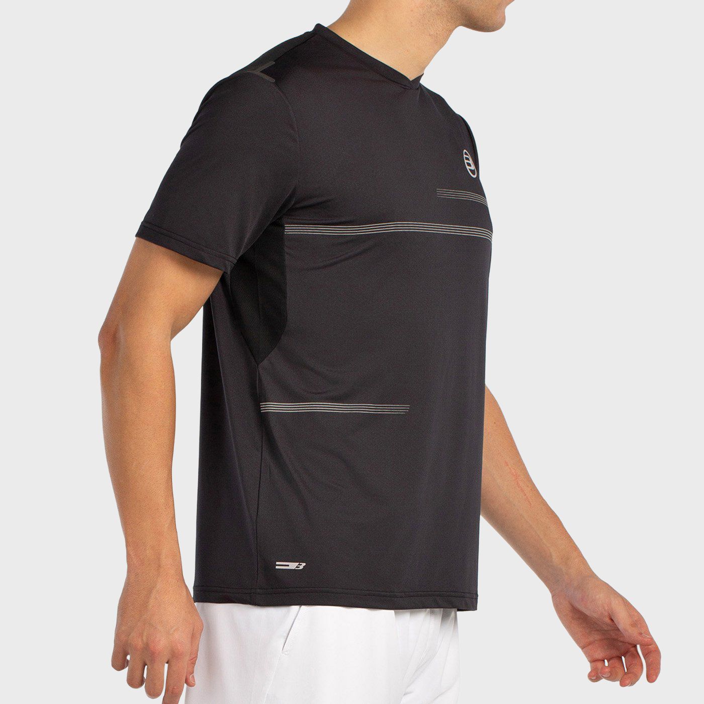 BULLPADEL MONTUNO BLACK T-SHIRT