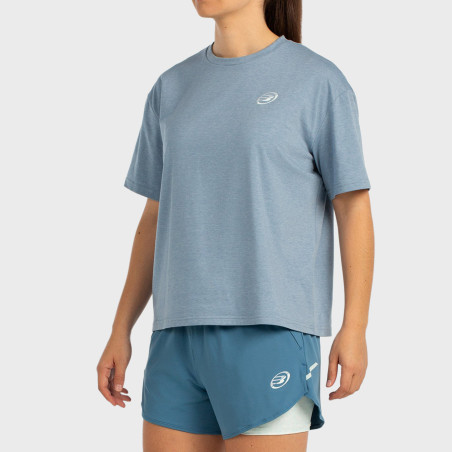 tienda de padel Madrid, tienda de padel online, tienda de padel españa, tienda de padel en linea, CAMISETA BULLPADEL OYEME AZUL 