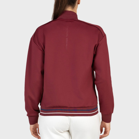 SWEAT-SHIRT BULLPADEL ALSA BORDEAUX