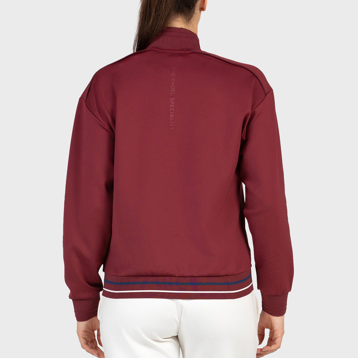 tienda de padel Madrid, tienda de padel online, tienda de padel españa, tienda de padel en linea, SUDADERA BULLPADEL ALSA VINO B