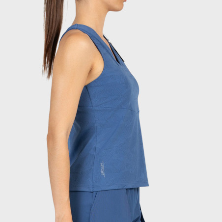 T-SHIRT BULLPADEL CORTEGA OMBRE BLEU