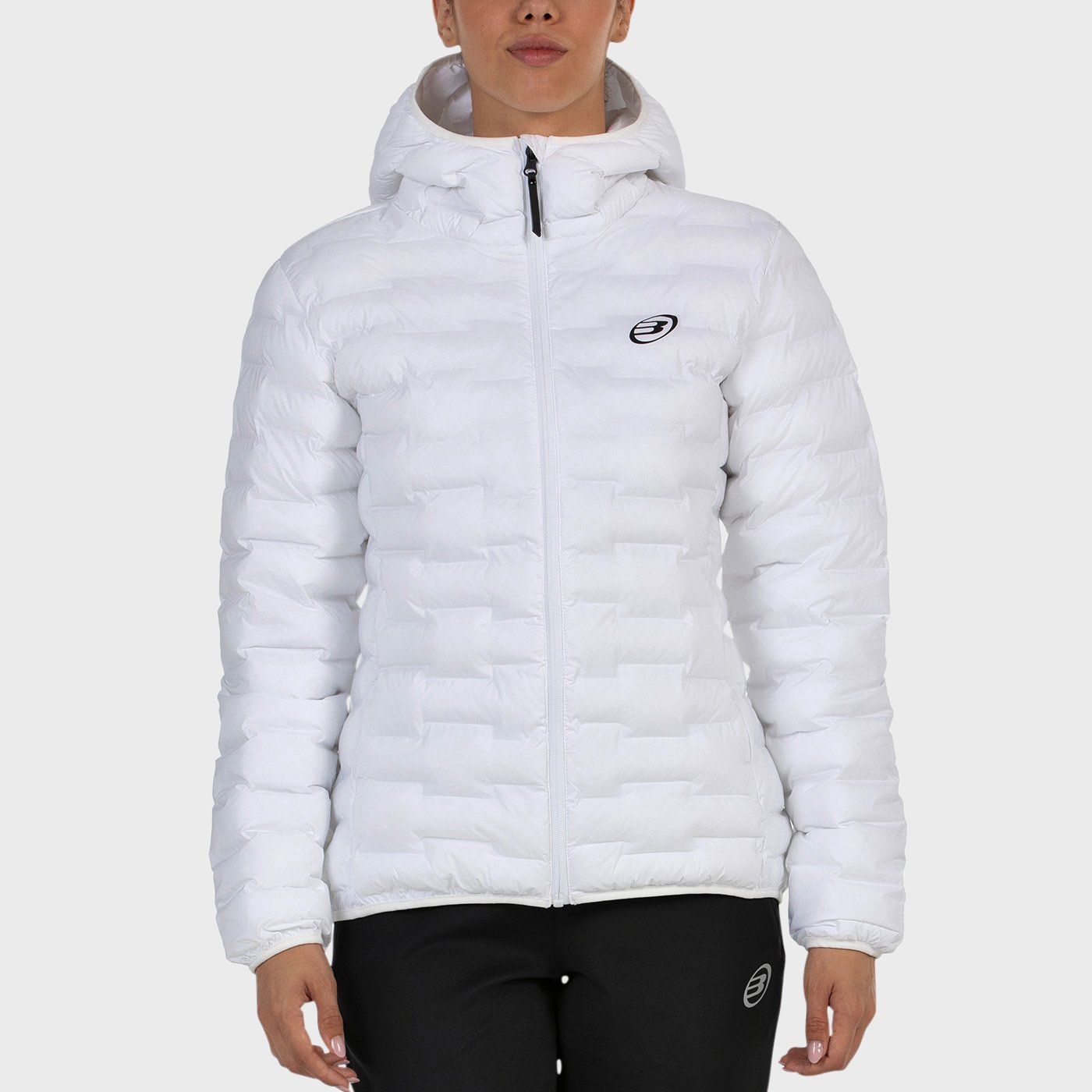 tienda de padel Madrid, tienda de padel online, tienda de padel españa, tienda de padel en linea, ANORAK BULLPADEL BENEVI BLANCO