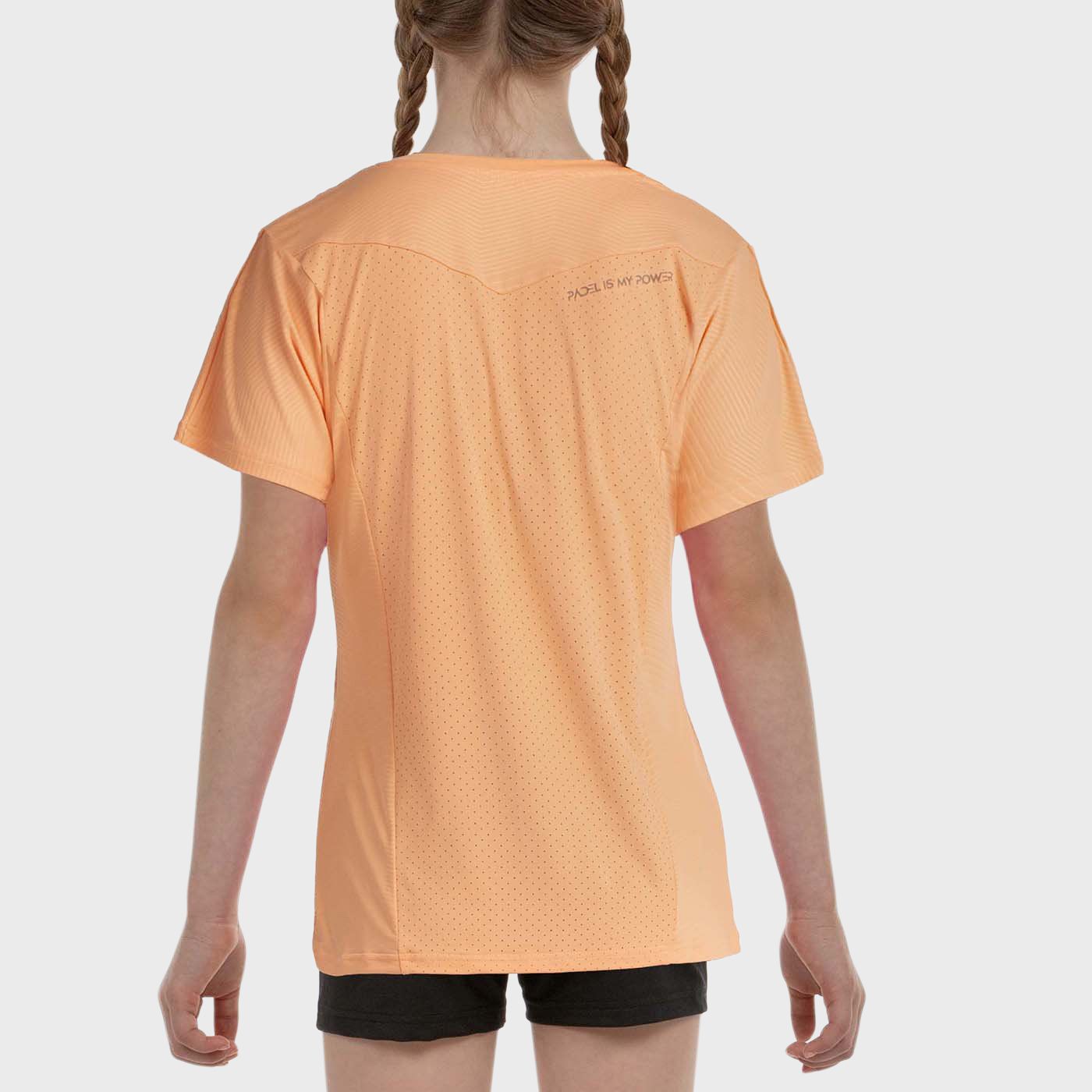 T-SHIRTBULLPADEL ECHES G ABRICOT