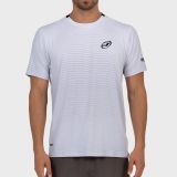 tienda de padel Madrid, tienda de padel online, tienda de padel españa, tienda de padel en linea, CAMISETA BULLPADEL MUSICA BLAN