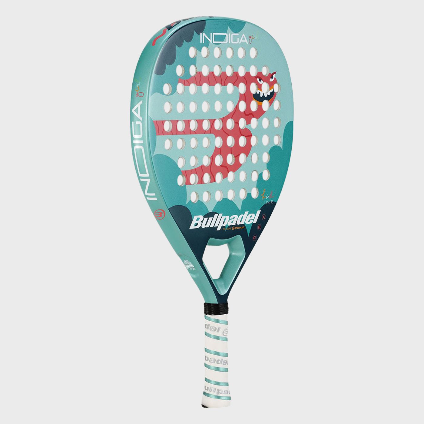 tienda de padel Madrid, tienda de padel online, tienda de padel españa, tienda de padel en linea, PALA BULLPADEL INDIGA GIRL 26