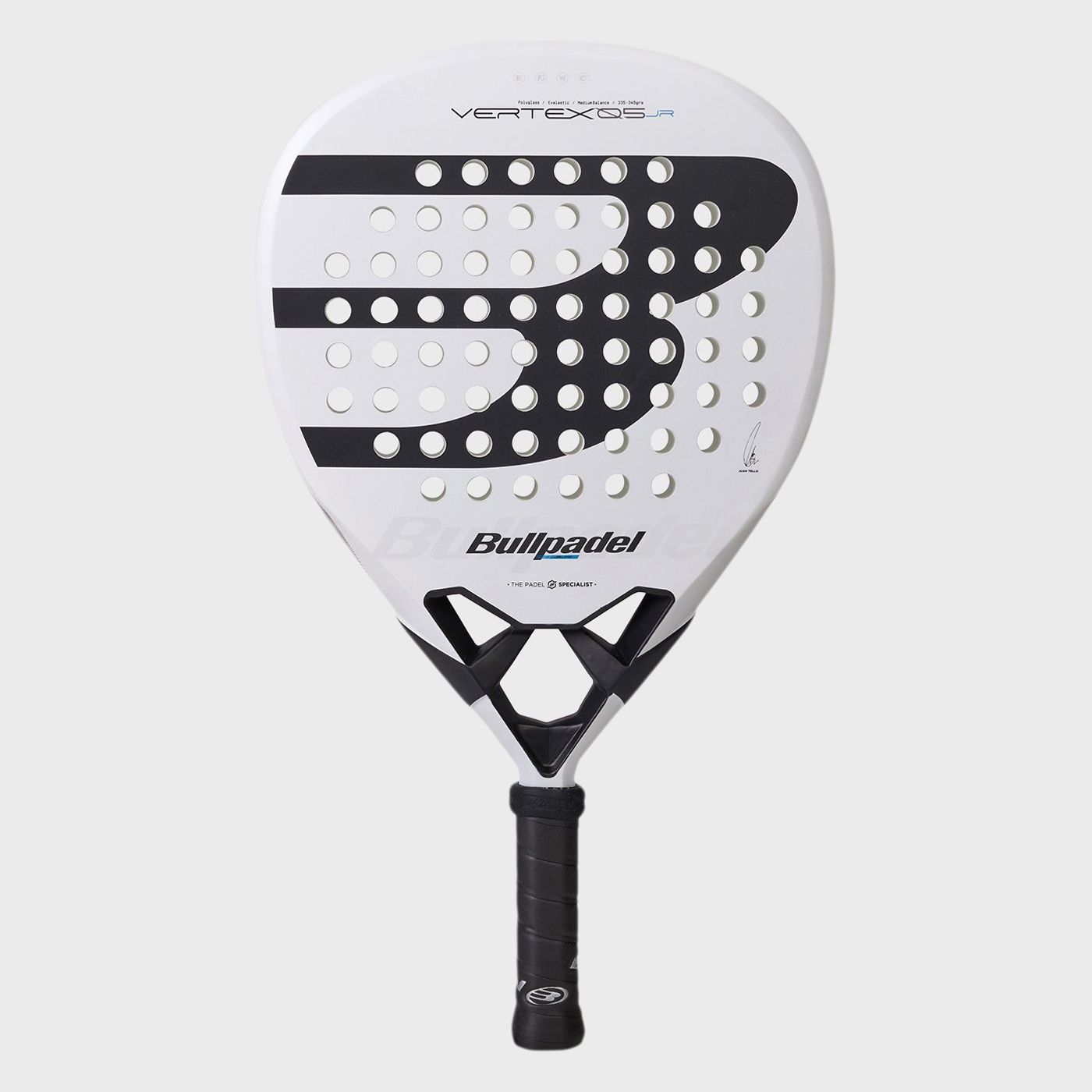 tienda de padel Madrid, tienda de padel online, tienda de padel españa, tienda de padel en linea, PALA BULLPADEL VERTEX JR BOY 2