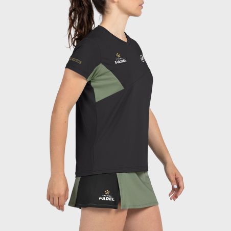 T-SHIRT BULLPADEL PAMPAN NOIR