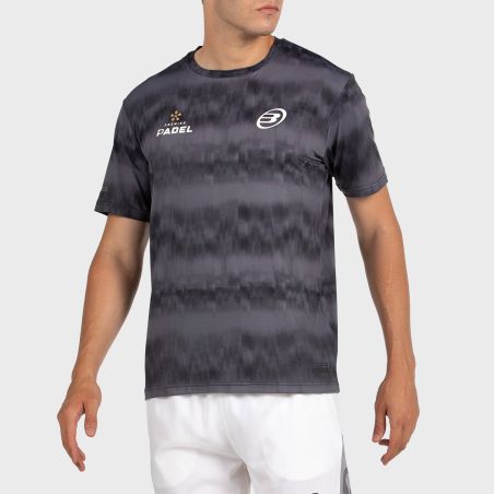 T-SHIRT BULLPADEL PASCO BLACK