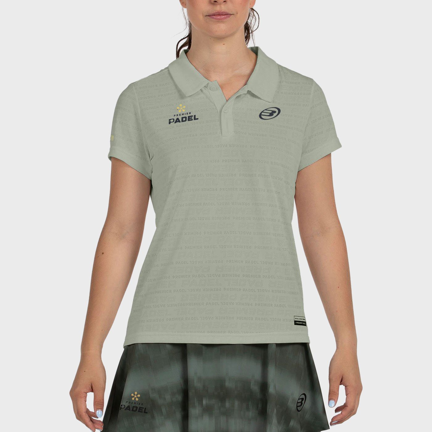 POLO SHIRT BULLPADEL PAYERNE EUCALYPTUS