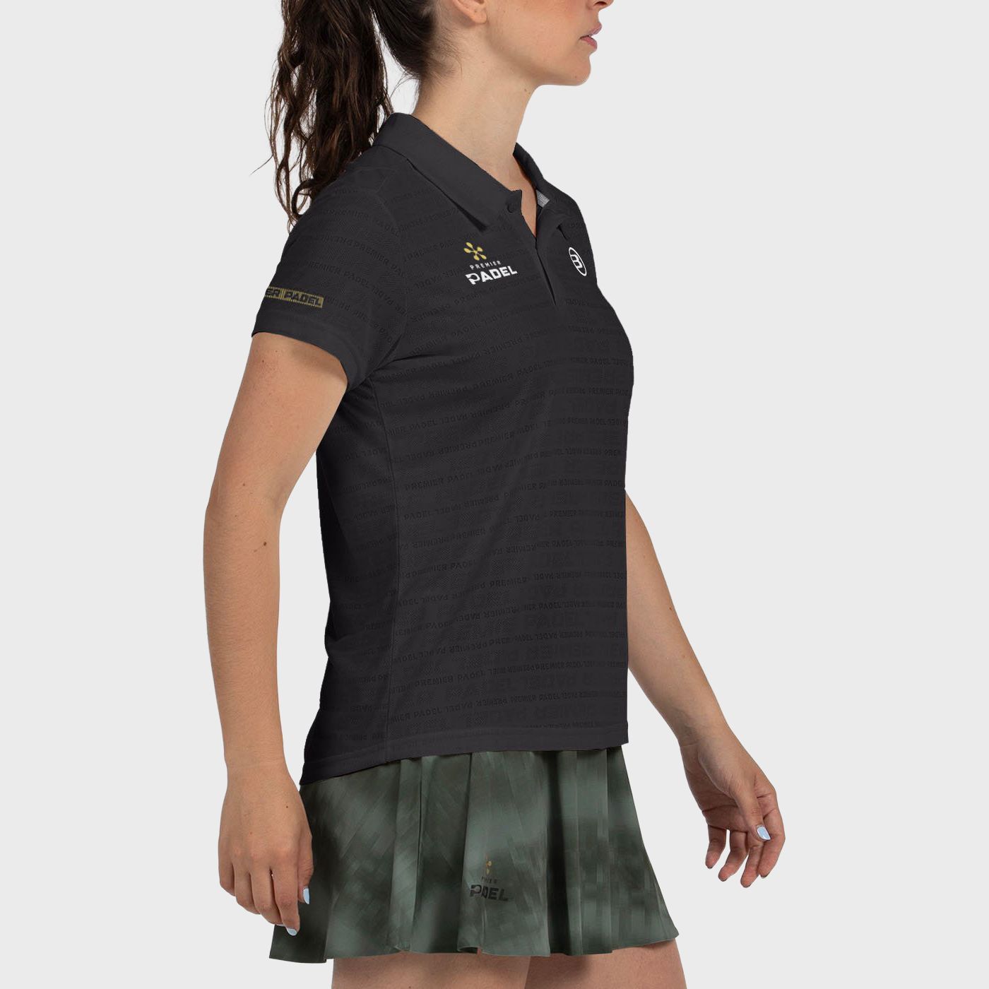 POLO SHIRT BULLPADEL PAYERNE BLACK