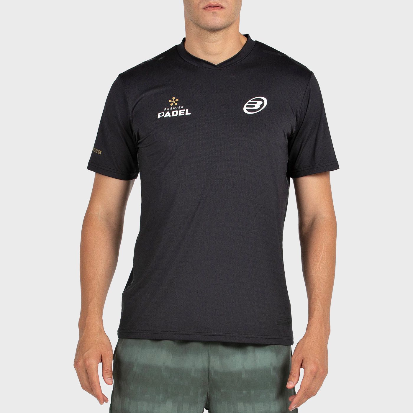 T-SHIRT BULLPADEL PERICO BLACK