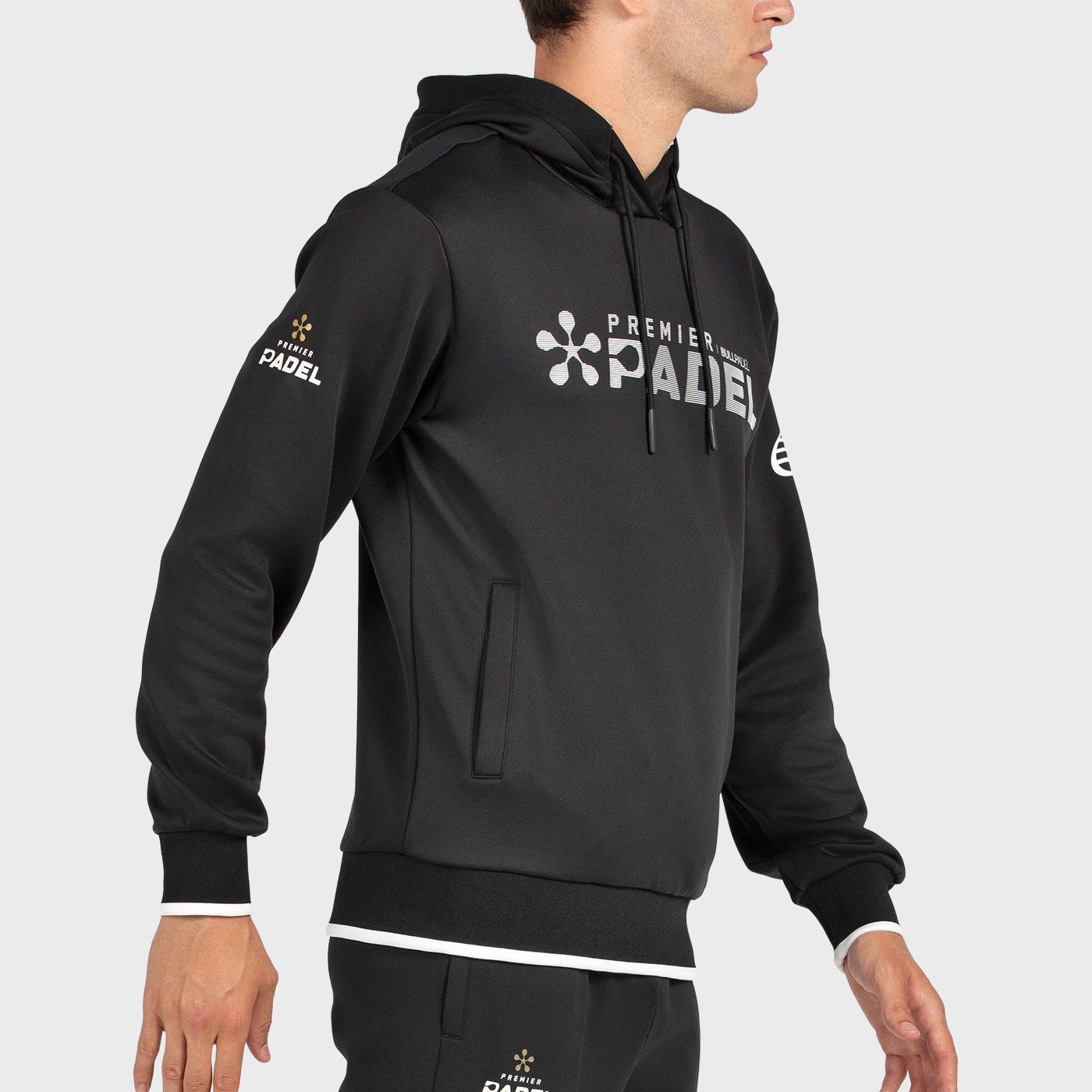 SWAET-SHIRT BULLPADEL PIATRO BLACK