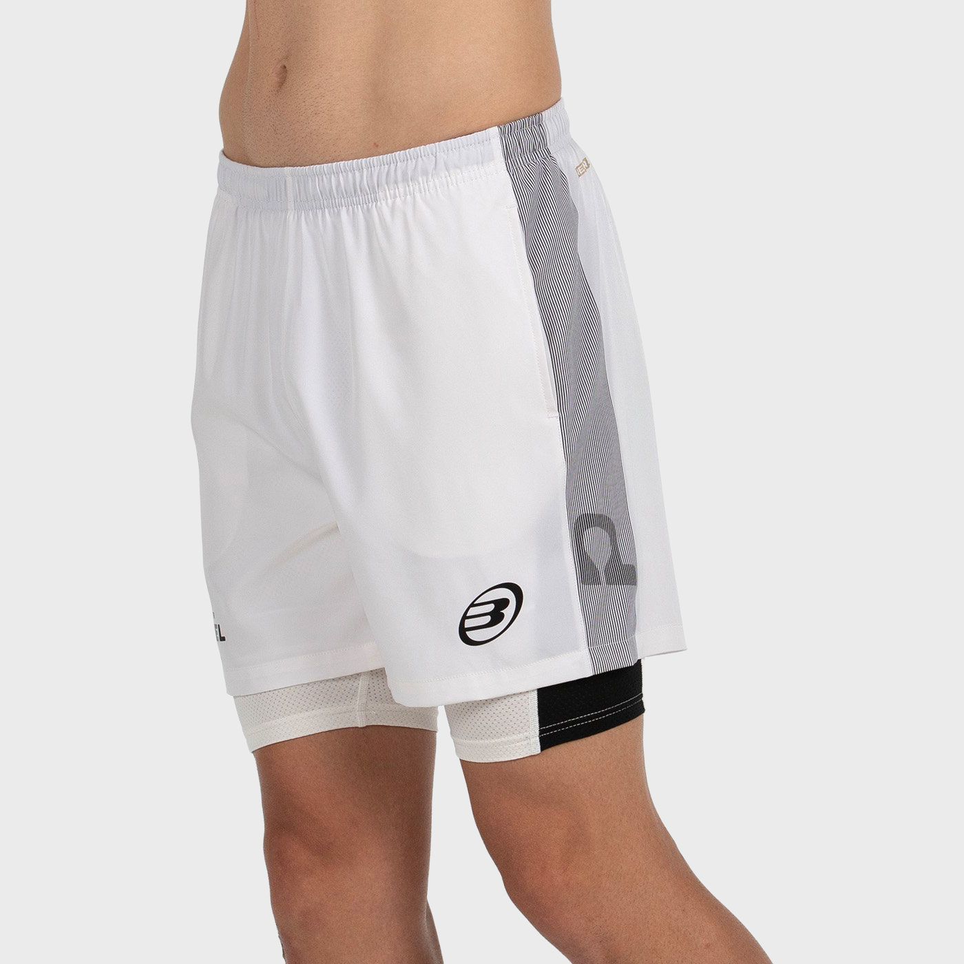 tienda de padel Madrid, tienda de padel online, tienda de padel españa, tienda de padel en linea, SHORT BULLPADEL PINGU CRUDO