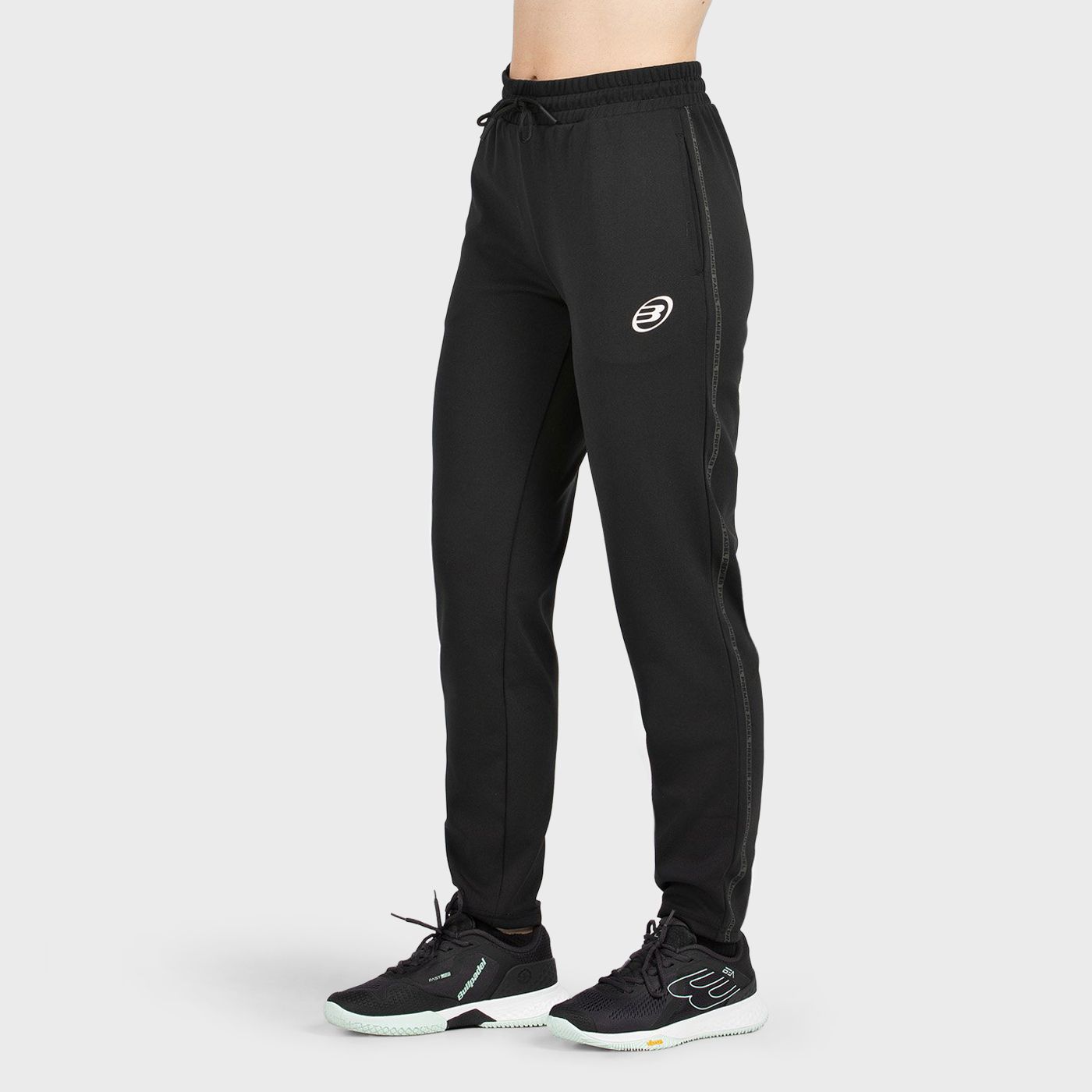 tienda de padel Madrid, tienda de padel online, tienda de padel españa, tienda de padel en linea, PANTALON BULLPADEL PIOR NEGRO