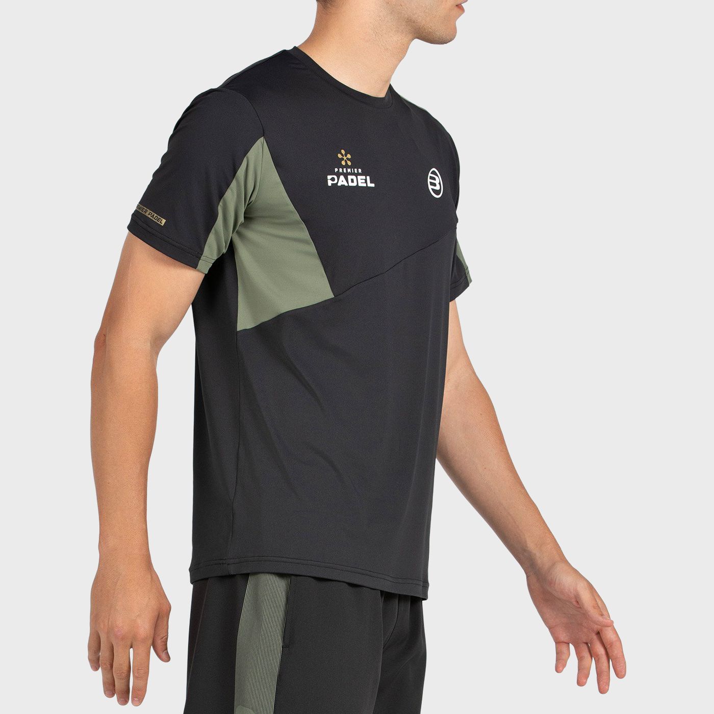 T-SHIRT BULLPADEL POCATE NOIR