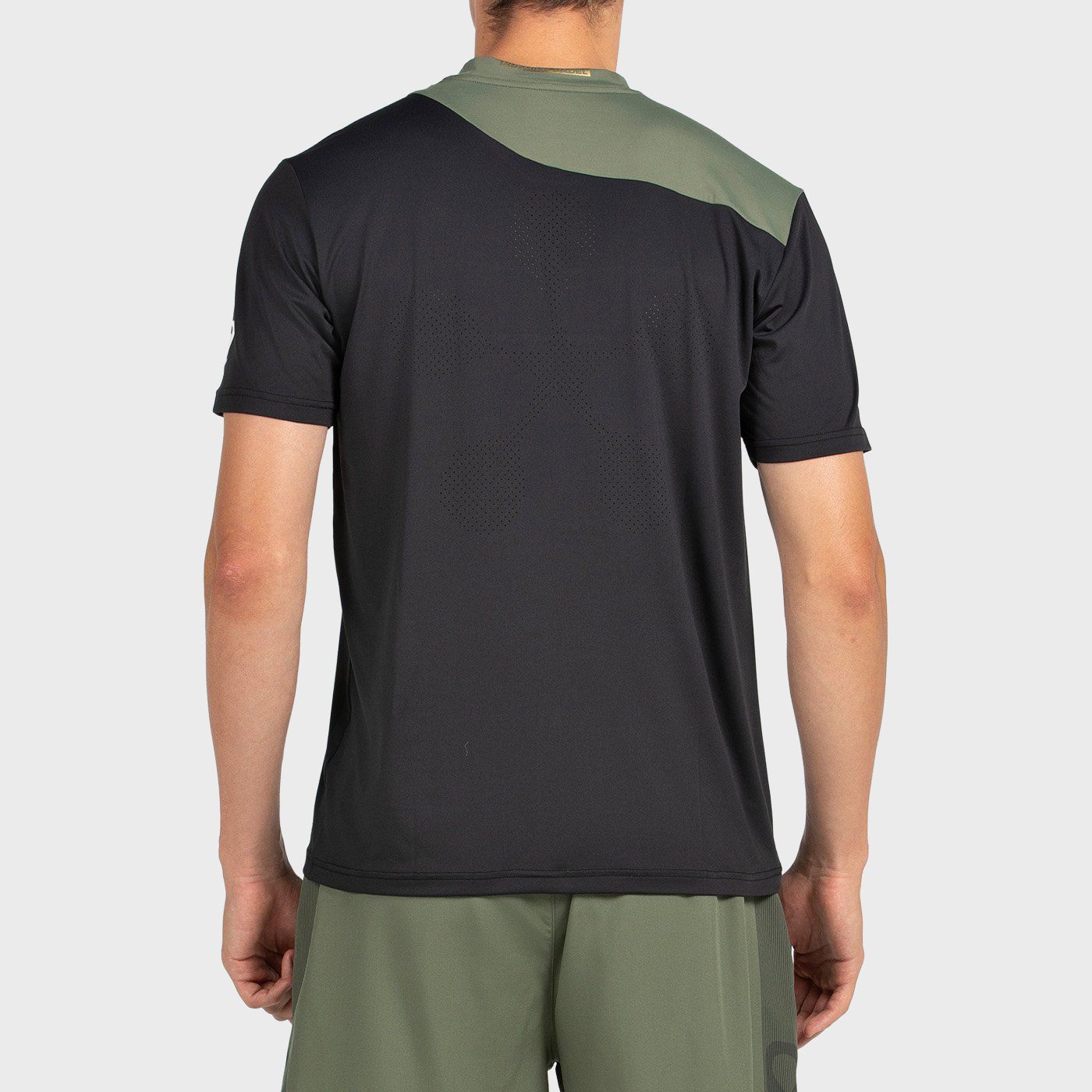 tienda de padel Madrid, tienda de padel online, tienda de padel españa, tienda de padel en linea, CAMISETA BULLPADEL PUYO NEGRO