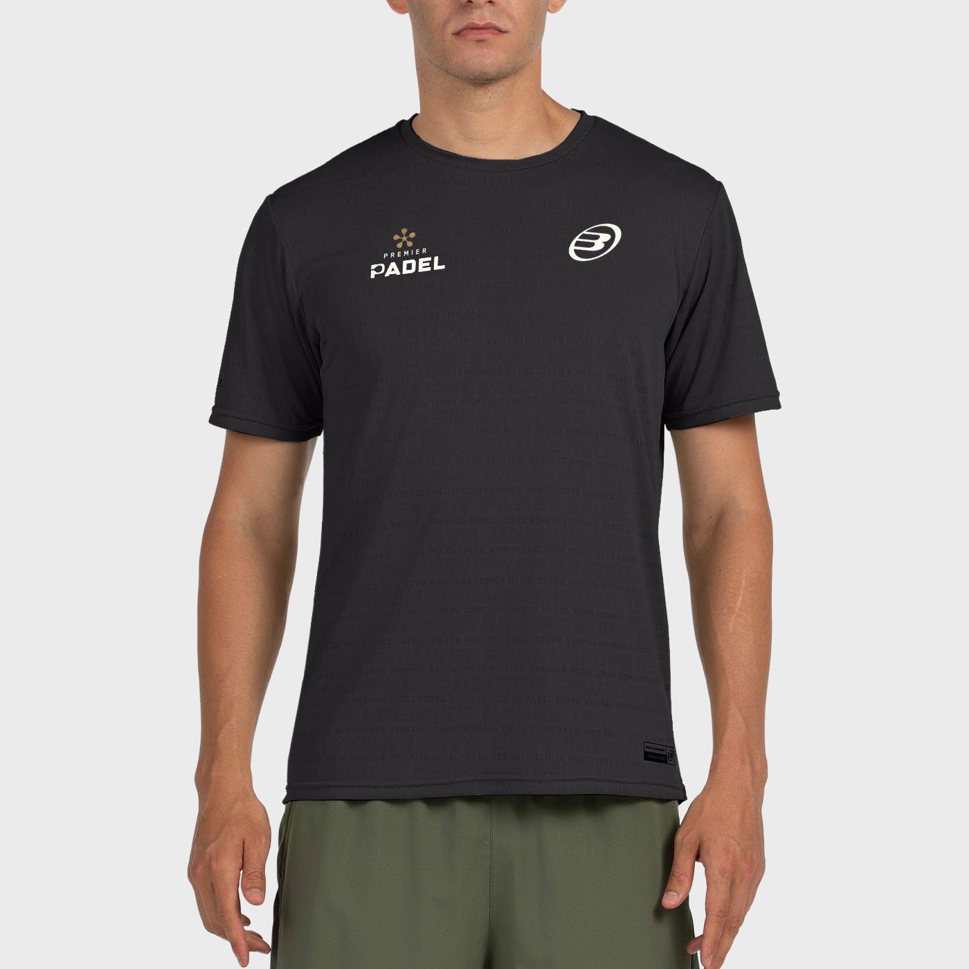 tienda de padel Madrid, tienda de padel online, tienda de padel españa, tienda de padel en linea, CAMISETA BULLPADEL PRILEP NEGR