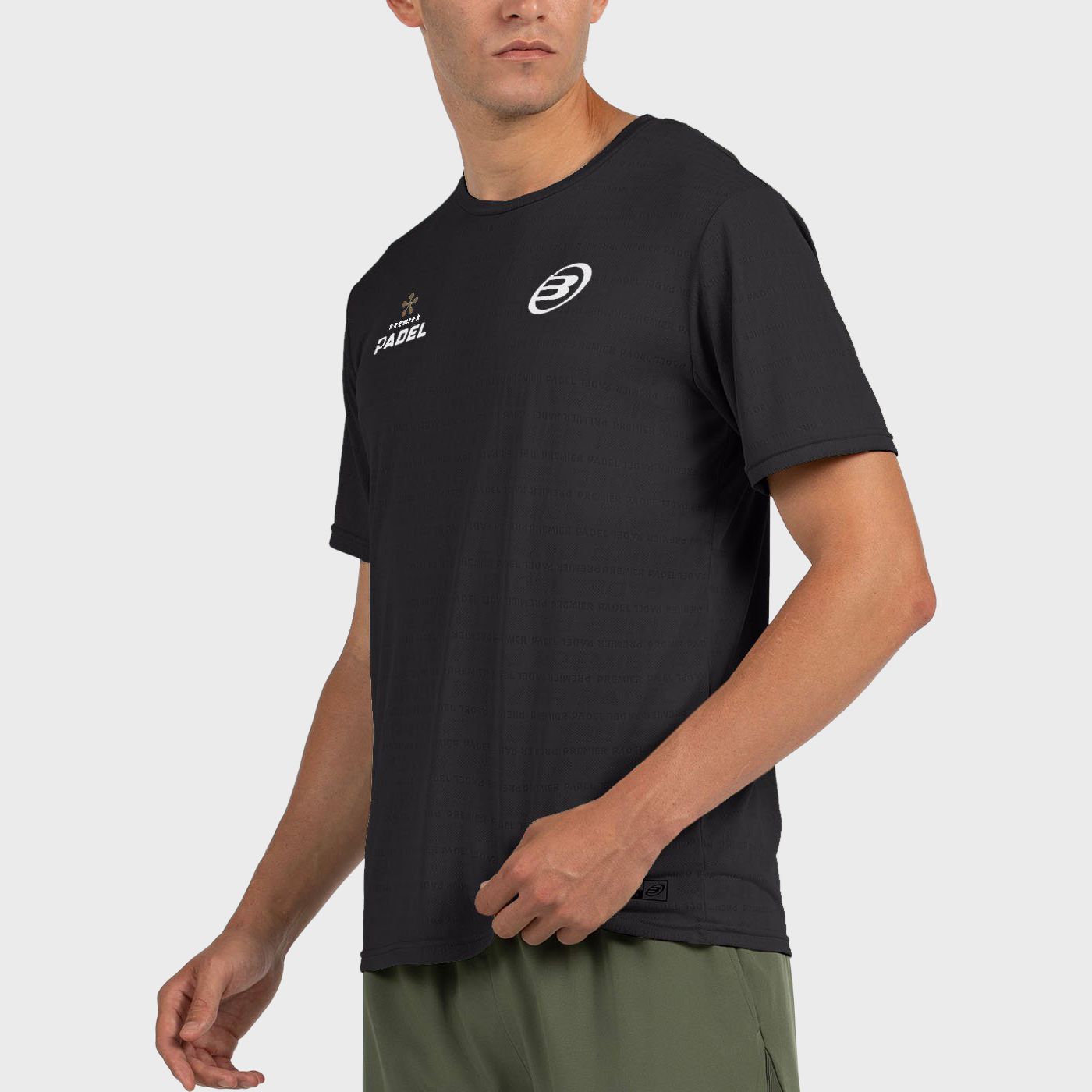 tienda de padel Madrid, tienda de padel online, tienda de padel españa, tienda de padel en linea, CAMISETA BULLPADEL PRILEP NEGR