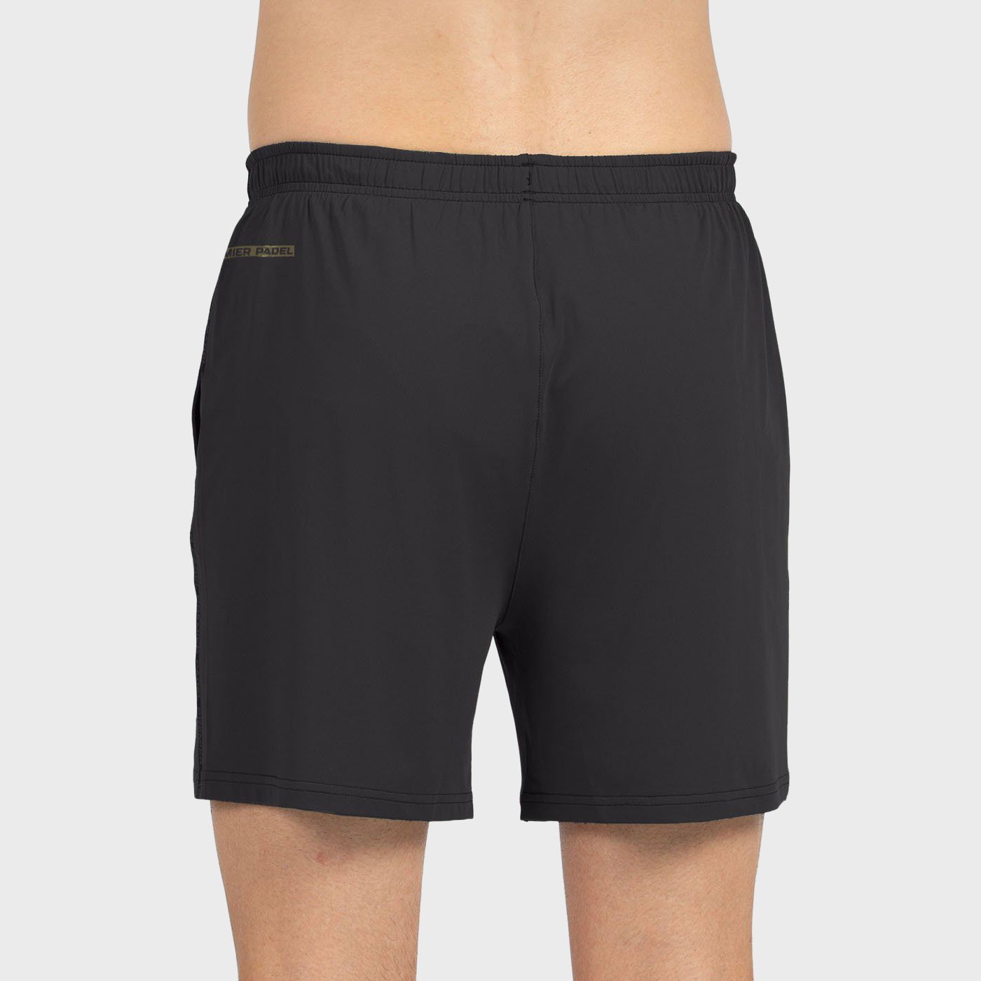 tienda de padel Madrid, tienda de padel online, tienda de padel españa, tienda de padel en linea, SHORT BULLPADEL PREUX NEGRO