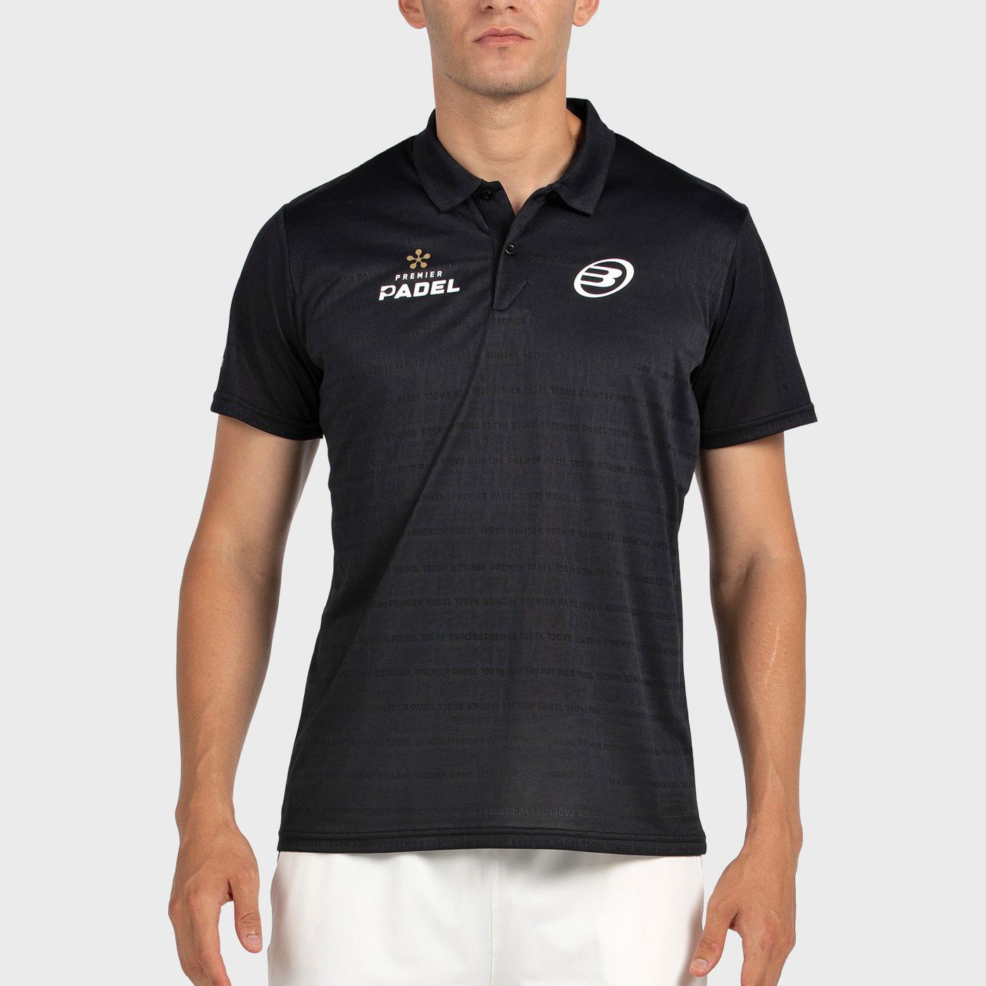 POLO BULLPADEL POMPIER NOIR