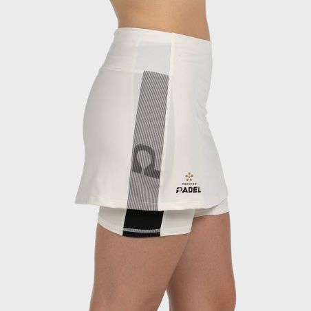 tienda de padel Madrid, tienda de padel online, tienda de padel españa, tienda de padel en linea, FALDA BULLPADEL PORTOA CRUDO