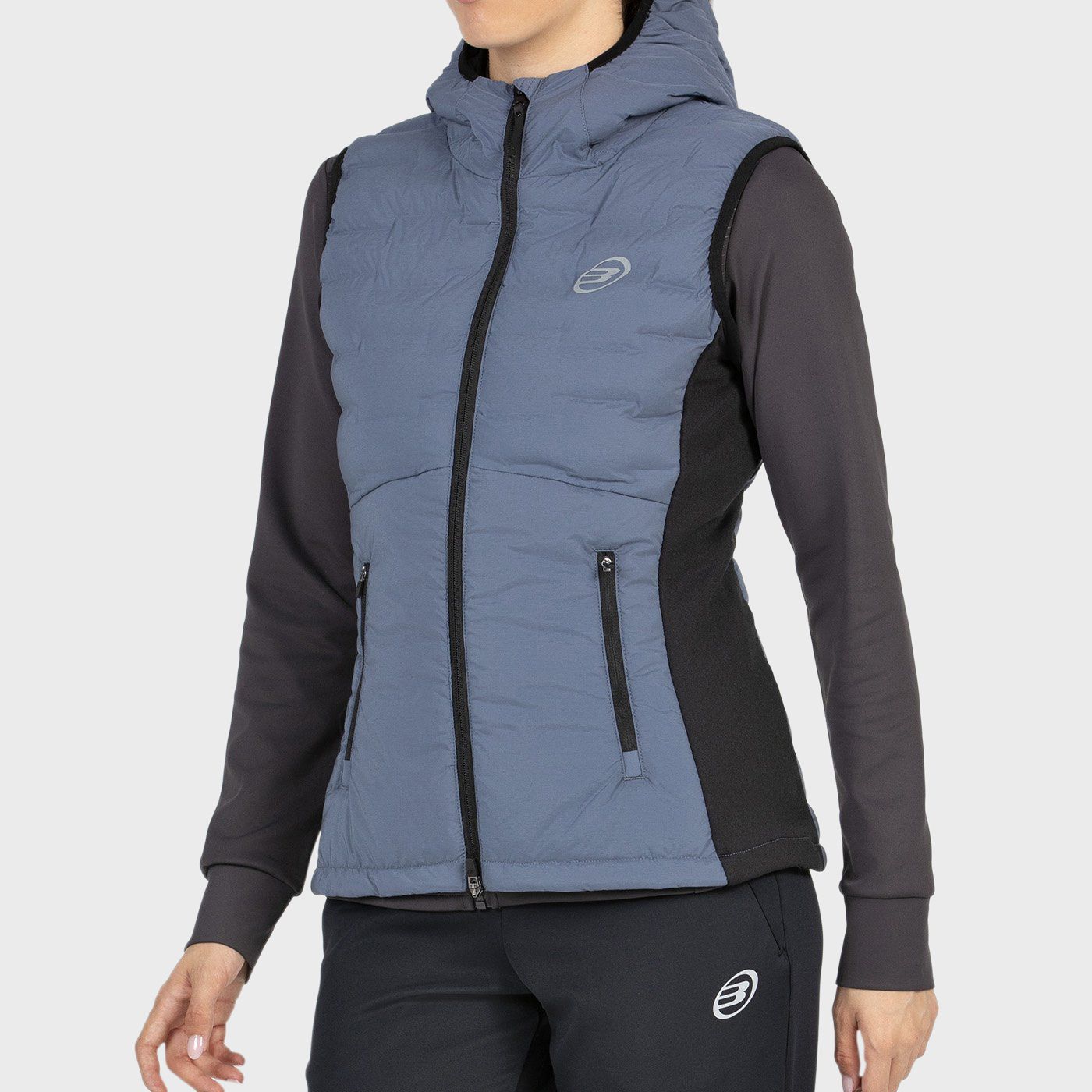 GILET BULLPADEL BLENDA BLEU DÉLAVÉ