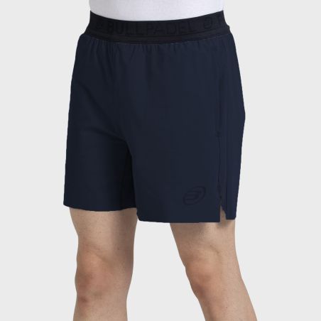 tienda de padel Madrid, tienda de padel online, tienda de padel españa, tienda de padel en linea, SHORT BULLPADEL PEDROSO AZUL M