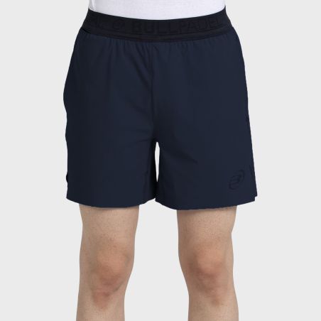 tienda de padel Madrid, tienda de padel online, tienda de padel españa, tienda de padel en linea, SHORT BULLPADEL PEDROSO AZUL M