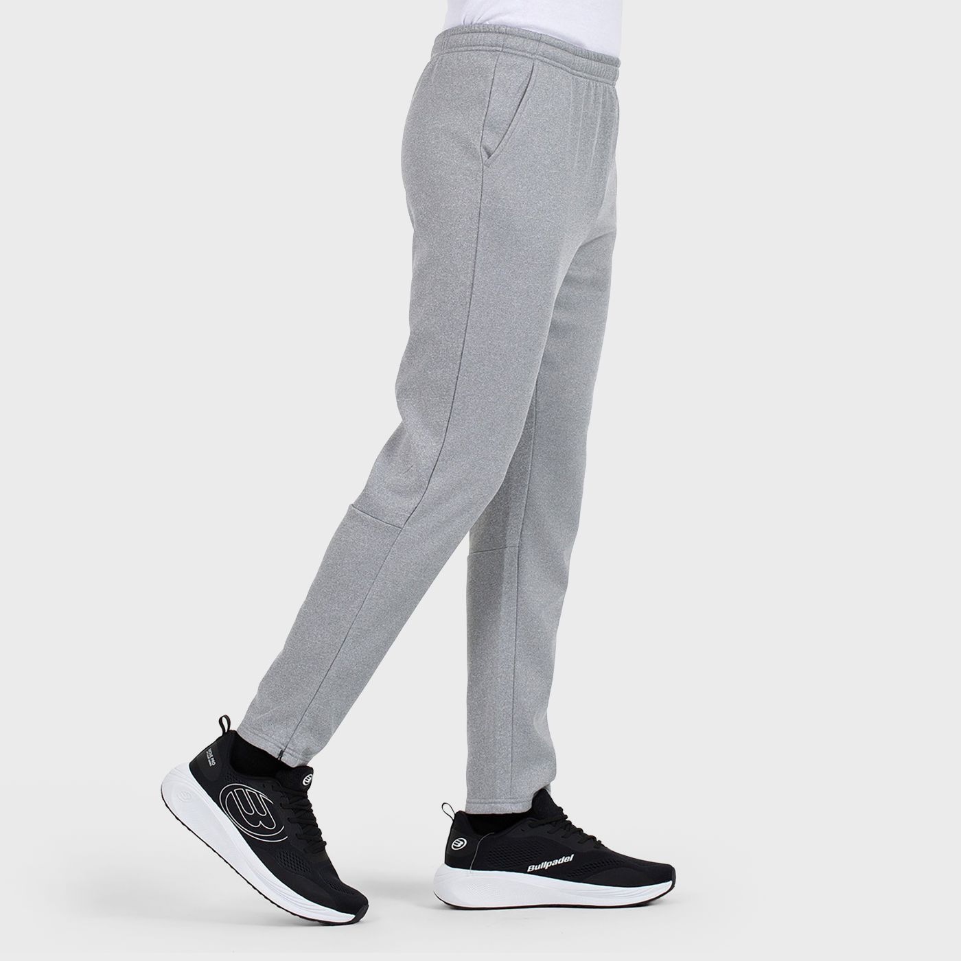 tienda de padel Madrid, tienda de padel online, tienda de padel españa, tienda de padel en linea, PANTALON BULLPADEL ALNAIR GRIS