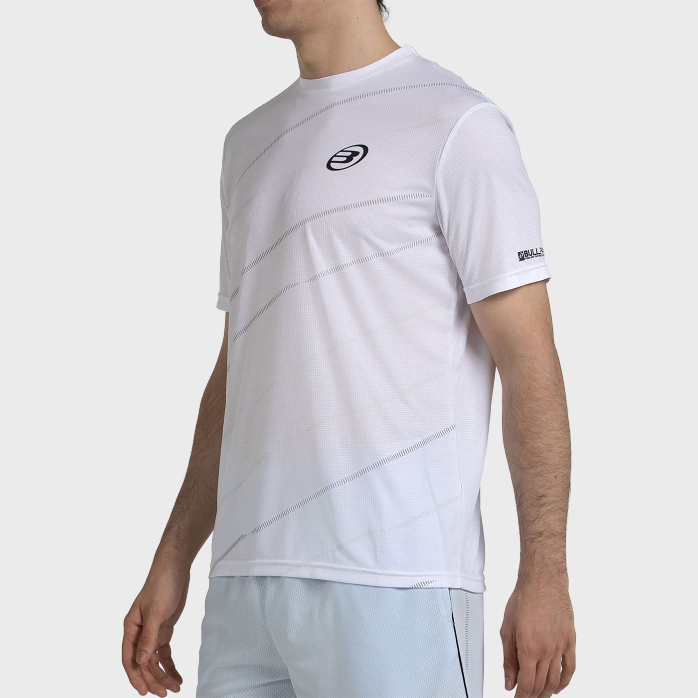 tienda de padel Madrid, tienda de padel online, tienda de padel españa, tienda de padel en linea, CAMISETA BULLPADEL CASINAS BLA