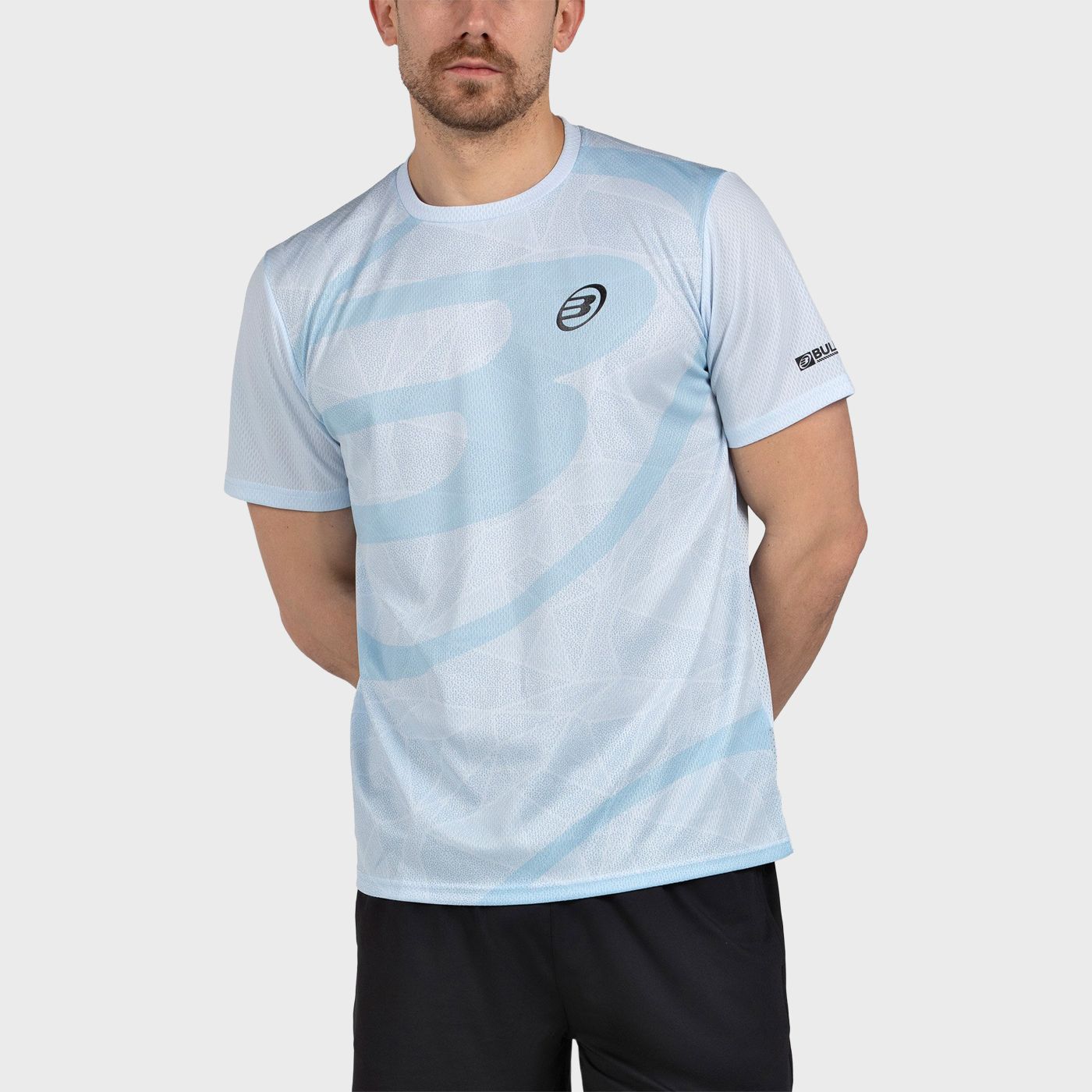 T-SHIRT BULLPADEL CASTIL BLEU GLACIER