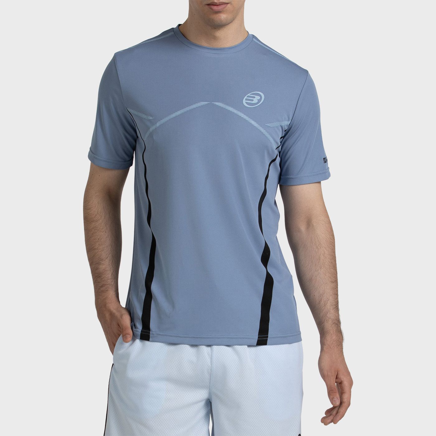 MAGLIETTA BULLPADEL CABORE BLU OMBRETTO