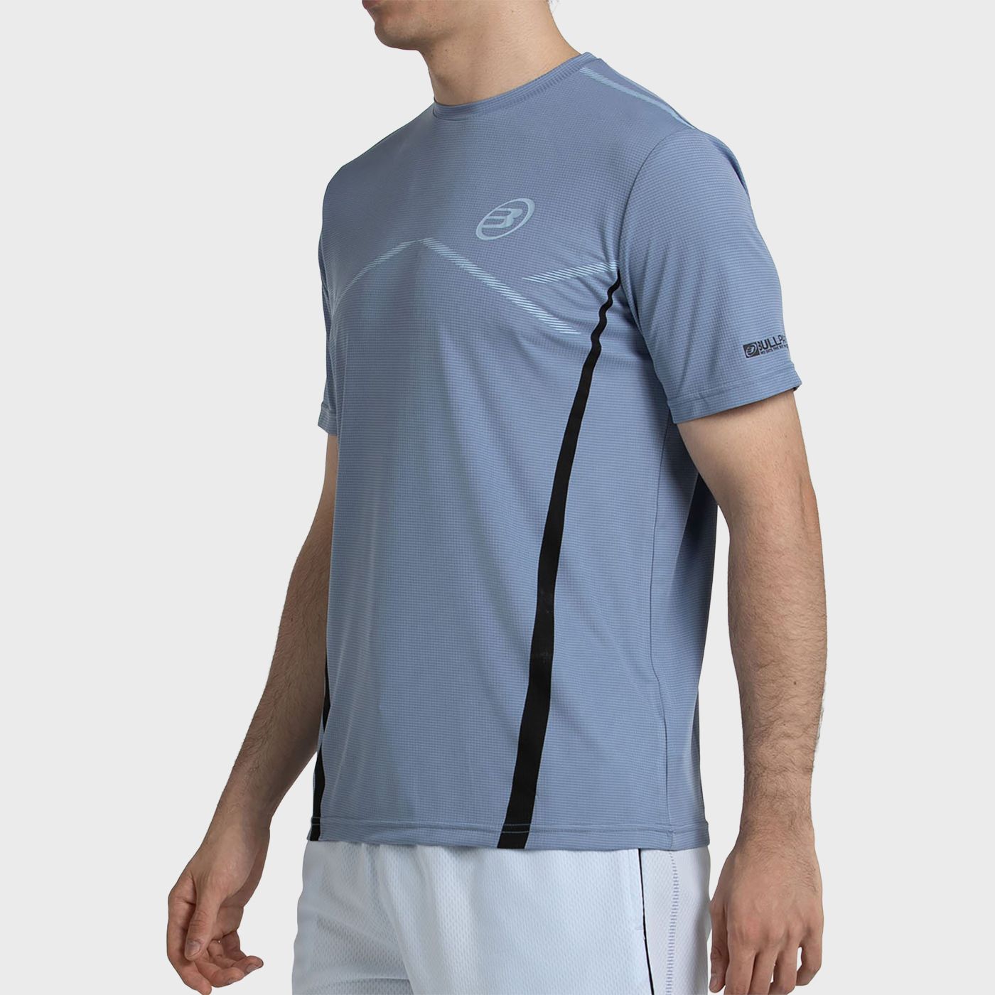 tienda de padel Madrid, tienda de padel online, tienda de padel españa, tienda de padel en linea, CAMISETA BULLPADEL CABORE AZUL