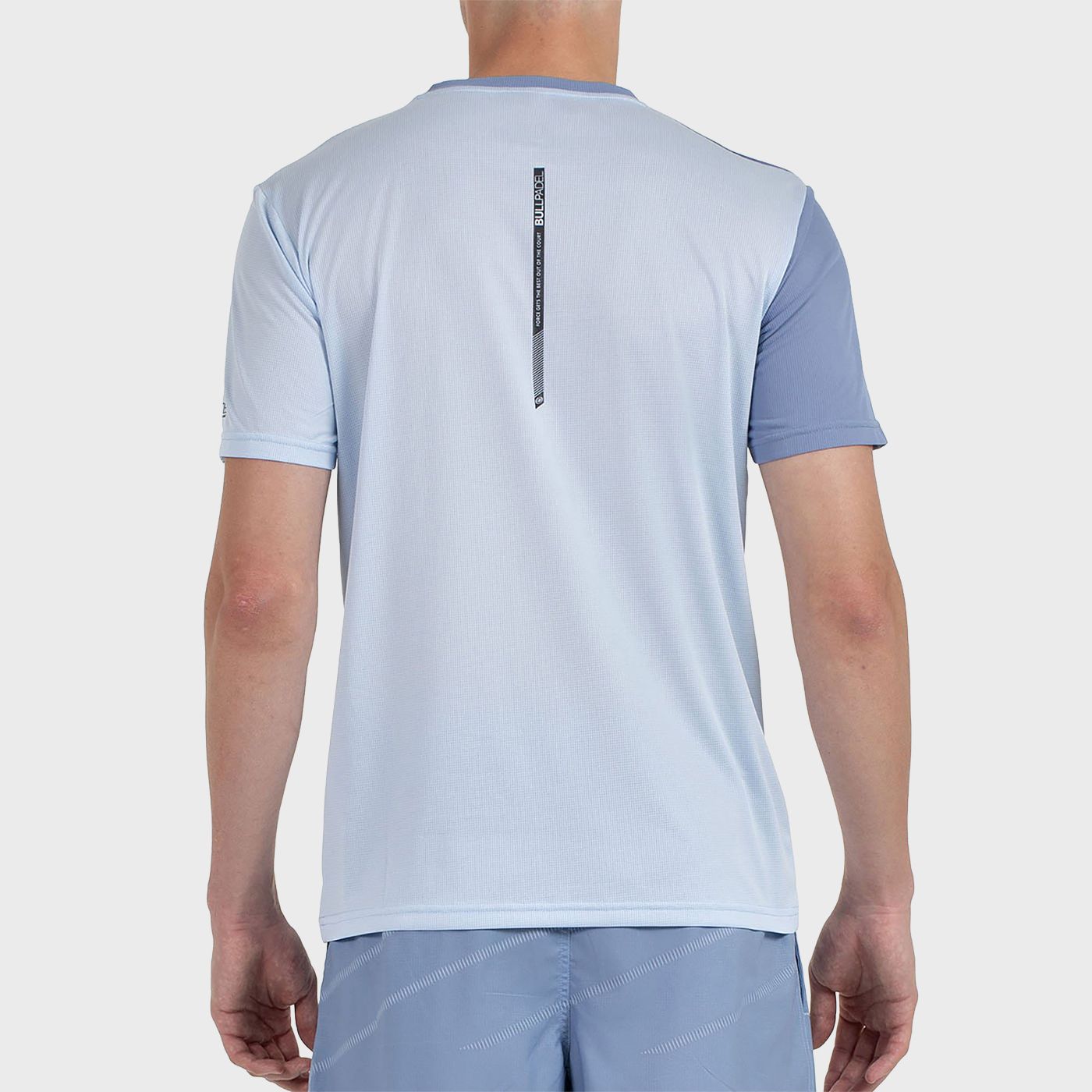 tienda de padel Madrid, tienda de padel online, tienda de padel españa, tienda de padel en linea, CAMISETA BULLPADEL CACIN AZUL 