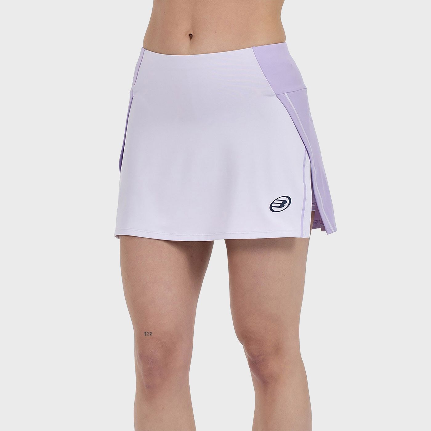 tienda de padel Madrid, tienda de padel online, tienda de padel españa, tienda de padel en linea, FALDA BULLPADEL PUGUE LILA PAS
