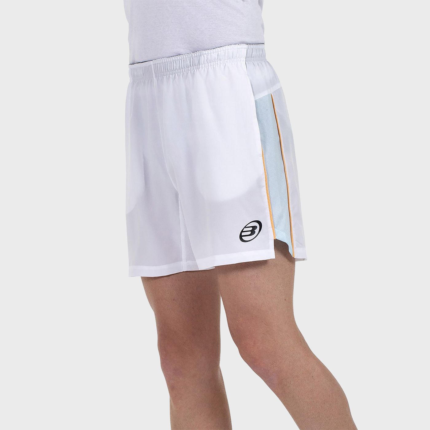 tienda de padel Madrid, tienda de padel online, tienda de padel españa, tienda de padel en linea, SHORT BULLPADEL CASTIEL BLANCO