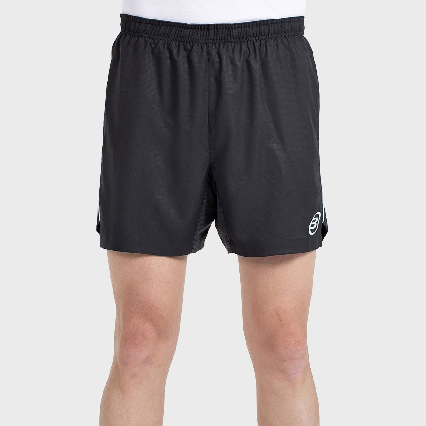 tienda de padel Madrid, tienda de padel online, tienda de padel españa, tienda de padel en linea, SHORT BULLPADEL CASTIEL NEGRO