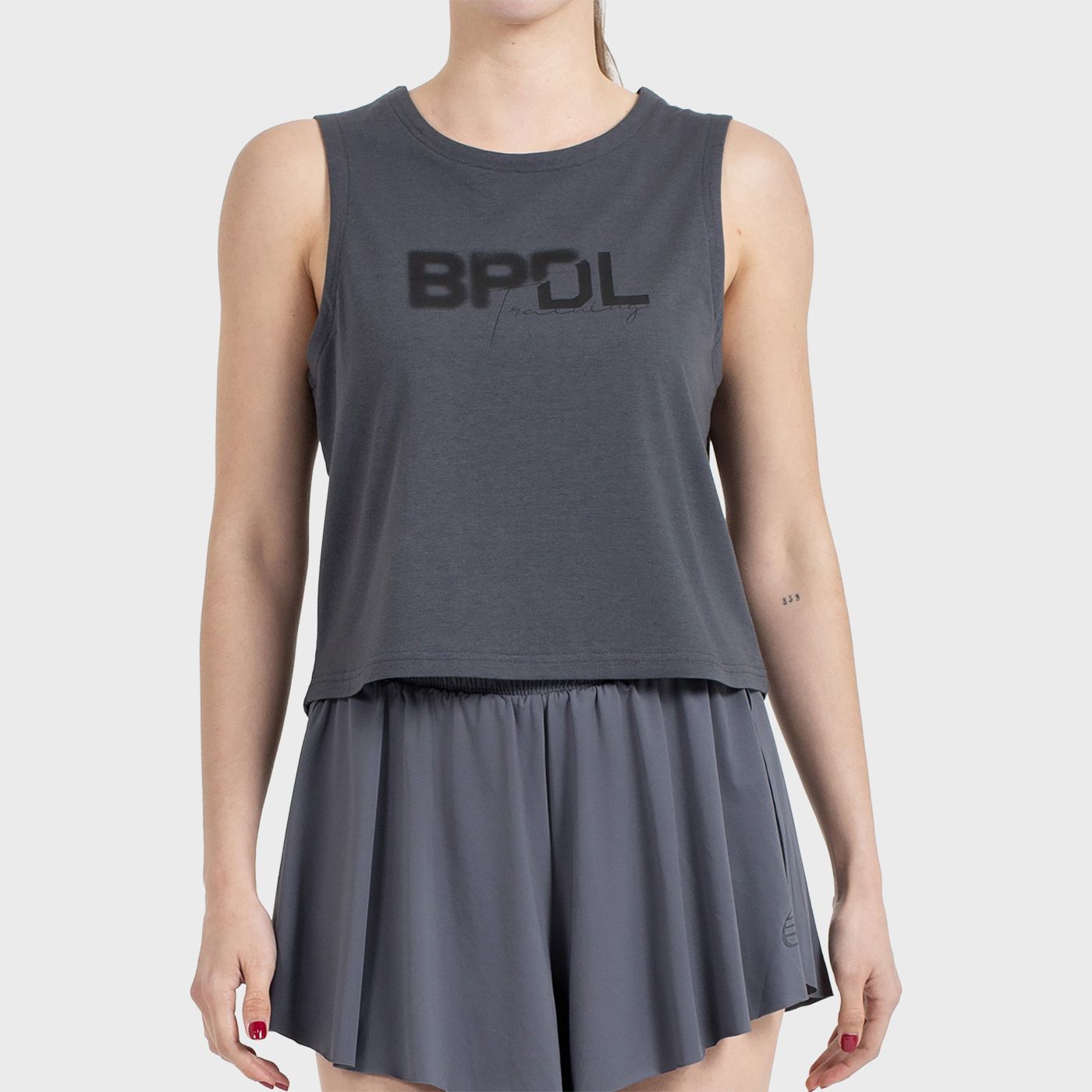 CAMISETA BULLPADEL VENTOS ANTRACITA