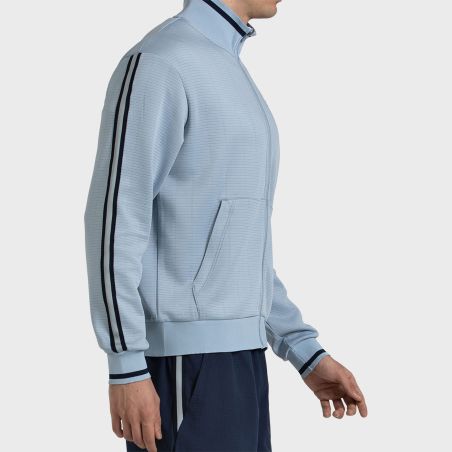 SUDADERA BULLPADEL TOZO AZUL ACERO
