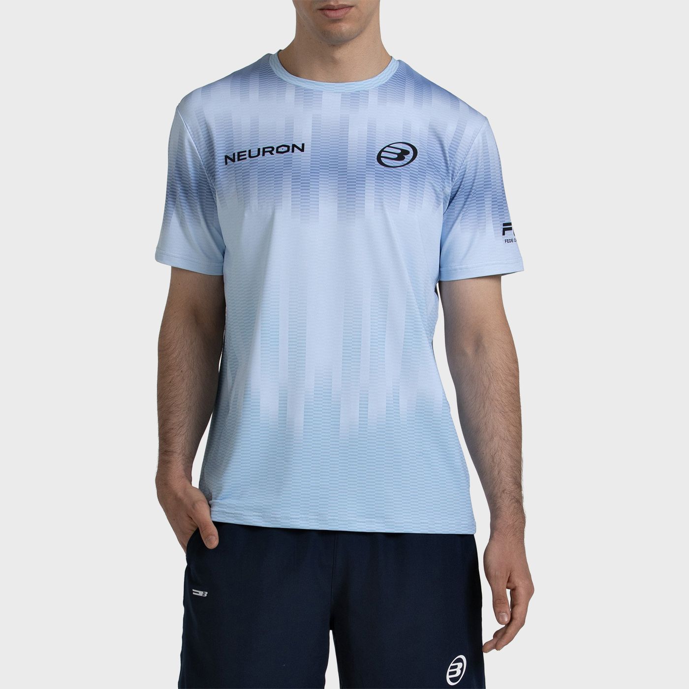 CAMISETA BULLPADEL CHINGOTTO 26V AZUL GLACIAR