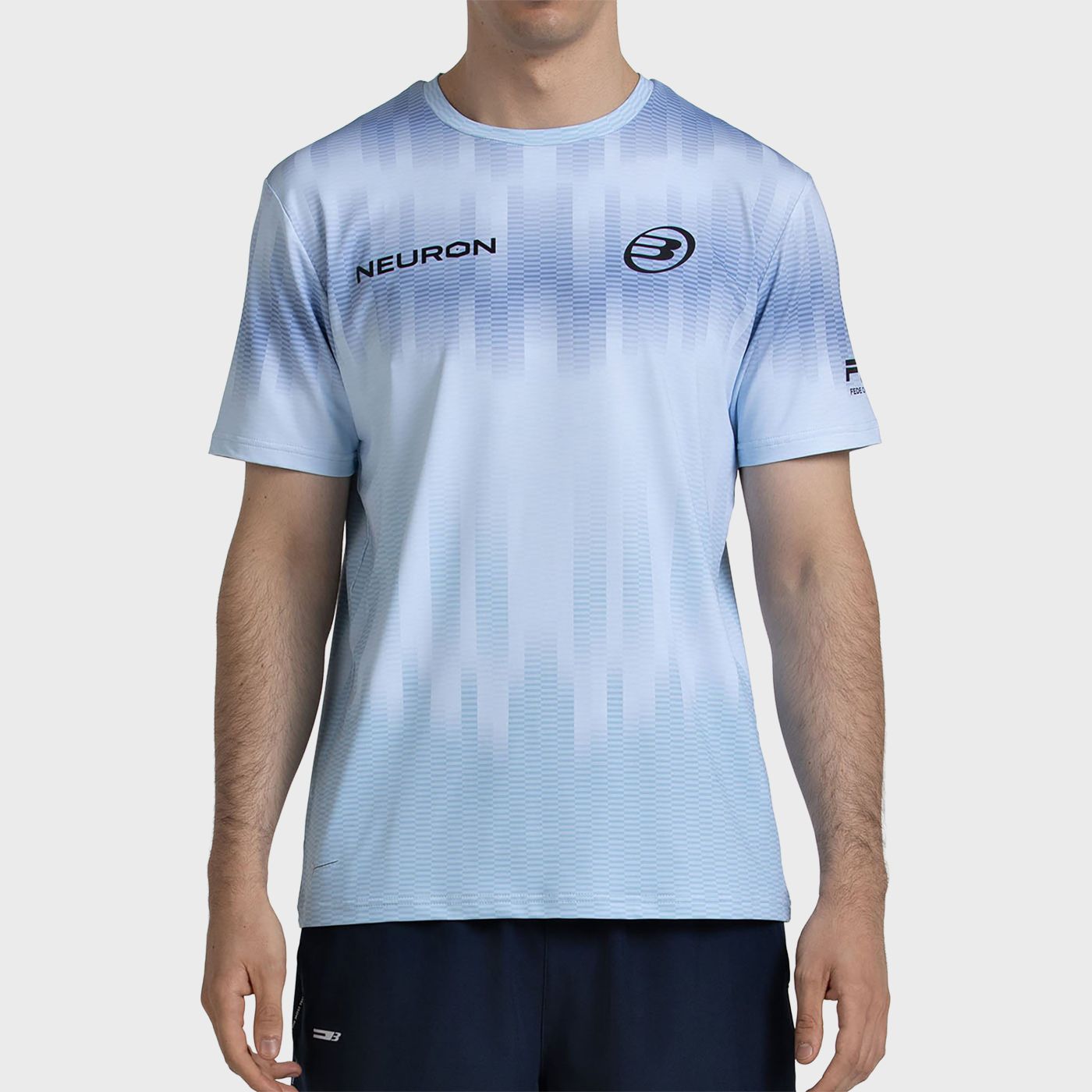 CAMISETA BULLPADEL CHINGOTTO 26V AZUL GLACIAR
