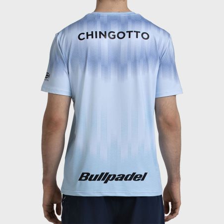 CAMISETA BULLPADEL CHINGOTTO 26V AZUL GLACIAR