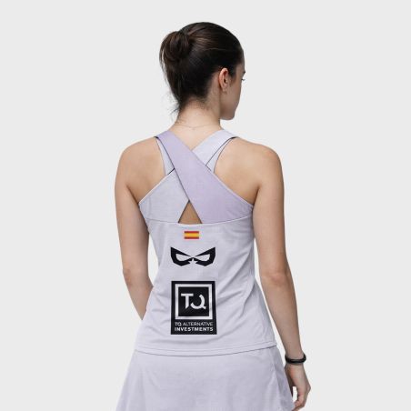 CAMISETA BULLPADEL PADO CF LILA PASTEL
