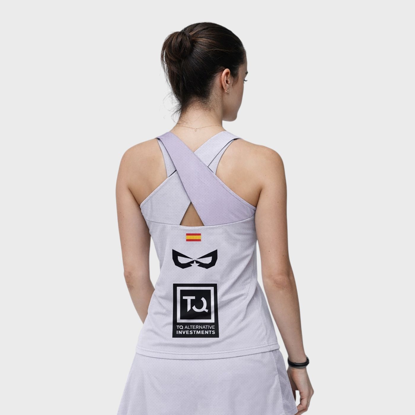 CAMISETA BULLPADEL PADO CF LILA PASTEL