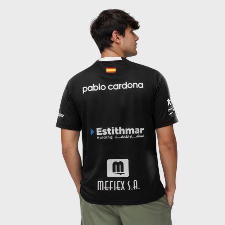 CAMISETA BULLPADEL MONTSE PC NEGRO
