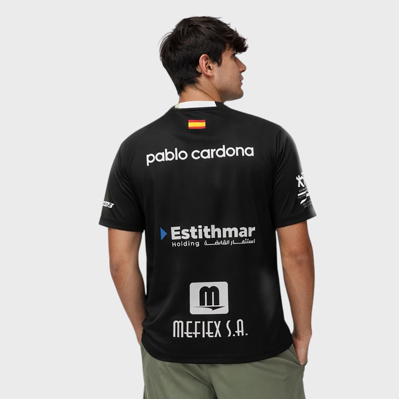 CAMISETA BULLPADEL MONTSE PC NEGRO