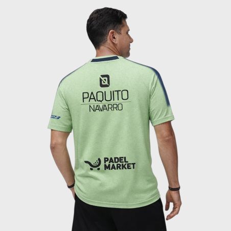 CAMISETA BULLPADEL MONTSE PN VERDE ACIDO VIGORE