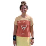 CAMISETA BULLPADEL AZABAL BG POMELO